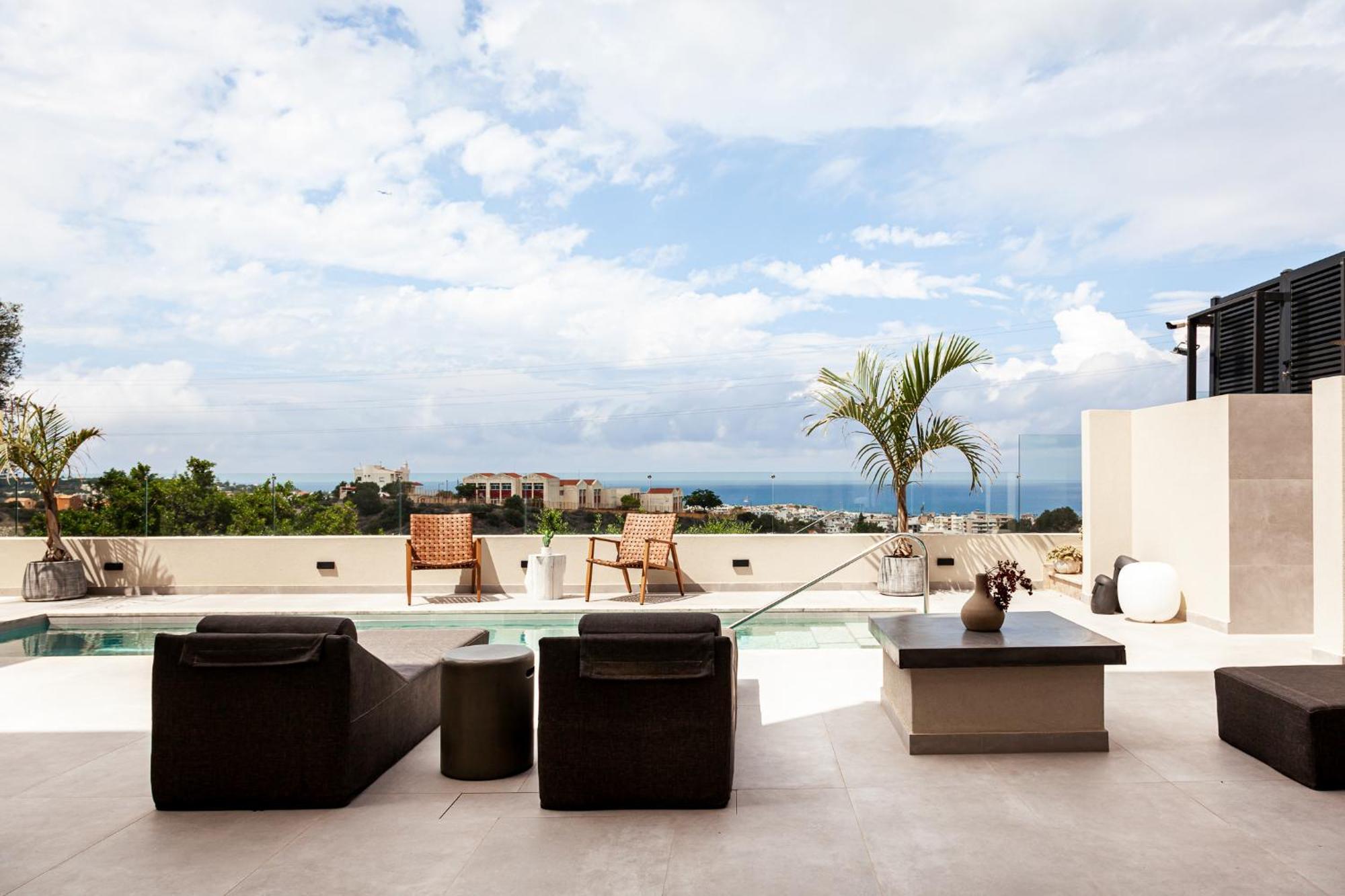 Orama Luxury Suite 3 Bedrooms With Private Pool Hersonissos  Exterior photo